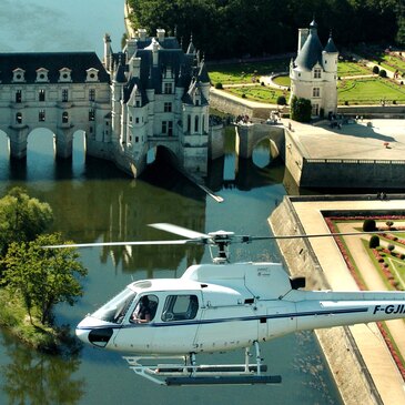Baptême en Hélicoptère à Blois - Survol des Châteaux en région Centre
