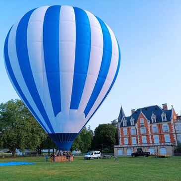 Baptême de l'air montgolfière, département Ardèche