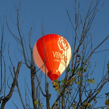Baptême de l&#39;air montgolfière, département Vendée