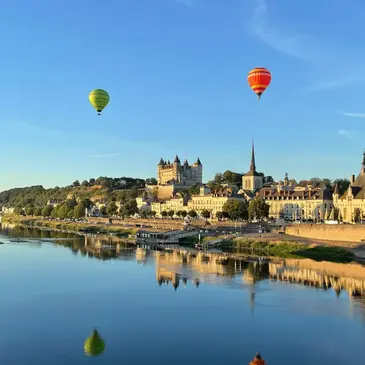 Baptême de l'air montgolfière proche Villebernier, à 55 min de Tours Baptême de l'air montgolfière proche Villebernier, à 55 min de Tours