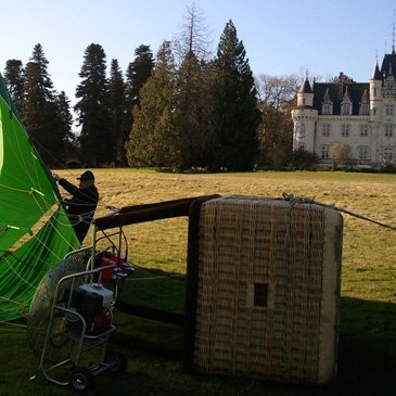 Vol en Montgolfière près de Tours en région Centre Vol en Montgolfière près de Tours en région Centre