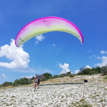 Baptême en Parapente à Grasse en région PACA et Corse