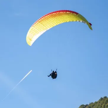 Baptême en parapente, département Ariège
