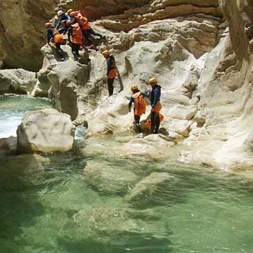 Descente du Canyon de Miraval près de Lannemezan  Descente du Canyon de Miraval près de Lannemezan