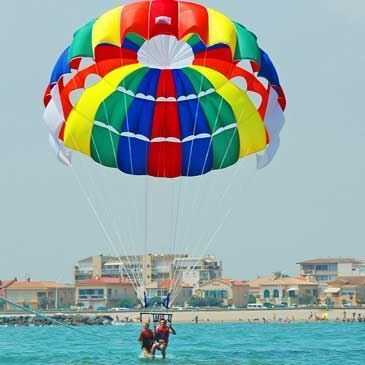 Parachute Ascensionnel à Vendres près de Valras Plage Parachute Ascensionnel à Vendres près de Valras Plage
