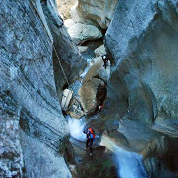 Canyoning en région Rhône-Alpes