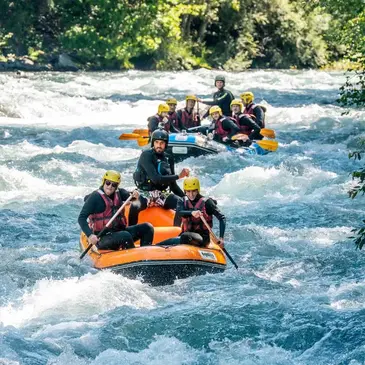 Rafting sur l'Isère à La-Plagne Rafting sur l'Isère à La-Plagne