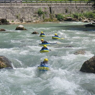 Nage en eaux vives en région Rhône-Alpes