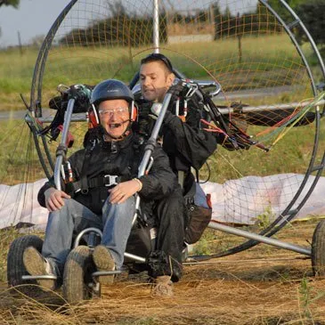 Baptême de l&#39;air paramoteur en région Picardie