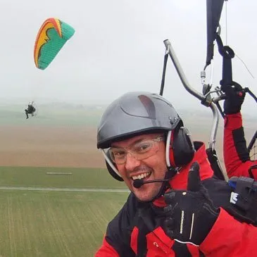 Chambly, Oise (60) - Baptême de l&#39;air paramoteur