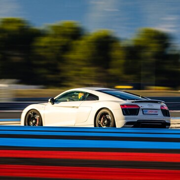 Baptême en Audi R8 V10 sur le Circuit du Castellet Baptême en Audi R8 V10 sur le Circuit du Castellet