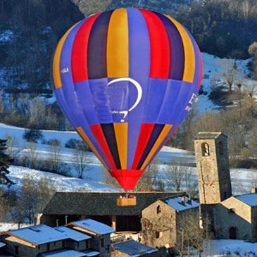 Vol en montgolfière dans les Pyrénées Espagnoles