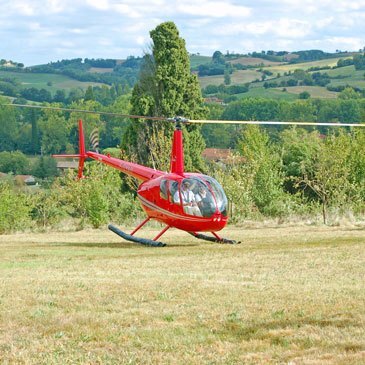 Stage initiation hélicoptère, département Loire Atlantique