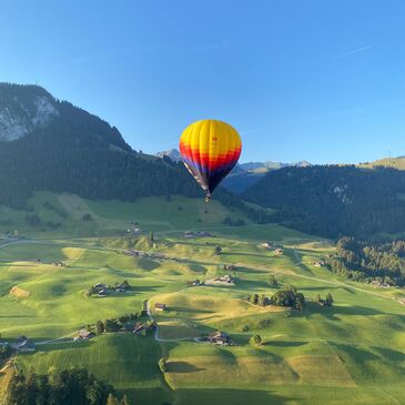 Vol en Montgolfière à Gstaad en Suisse