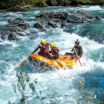 Duo Rafting et Hydrospeed sur l'Isère en région Rhône-Alpes