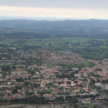 Carcassonne, Aude (11) - Baptême de l'air hélicoptère Carcassonne, Aude (11) - Baptême de l'air hélicoptère