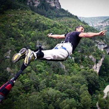 Saut à l'élastique, département Lozère Saut à l'élastique, département Lozère