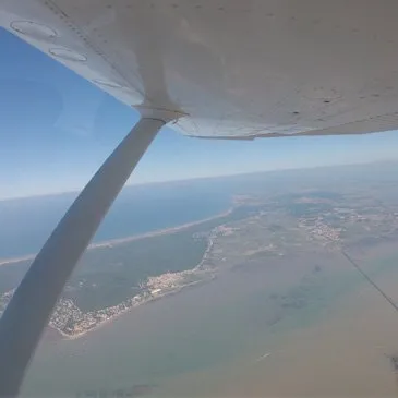 Saut en parachute, département Charente maritime