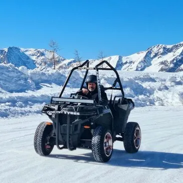 Circuit glace de L&#39;Alpe d&#39;Huez, Isère (38) - Stage de Pilotage sur Glace