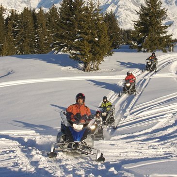 Scooter des neiges en région Rhône-Alpes
