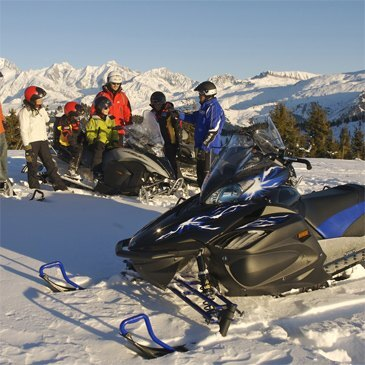 Les Saisies, Savoie (73) - Scooter des neiges Les Saisies, Savoie (73) - Scooter des neiges