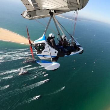 Baptême en ULM Pendulaire - Dune du Pilat Baptême en ULM Pendulaire - Dune du Pilat