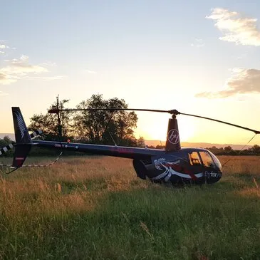 Baptême de l&#39;air hélicoptère, département Haut rhin