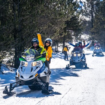 Scooter des neiges en région Midi-Pyrénées