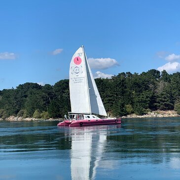 Balade en bateau, département Morbihan