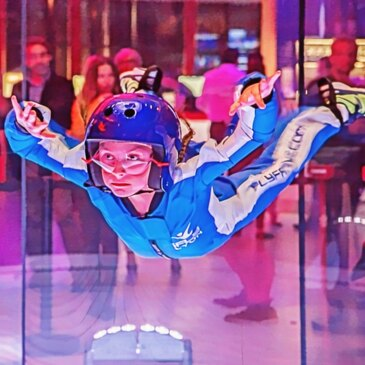 Simulateur de Chute Libre, département Rhône