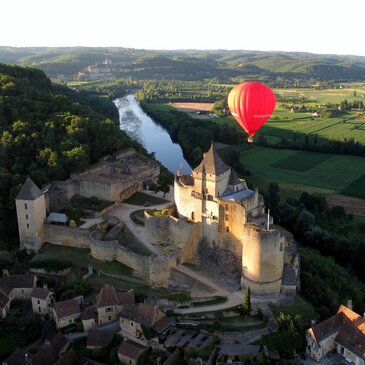 Beynac-et-Cazenac, Dordogne (24) - Baptême de l&#39;air montgolfière