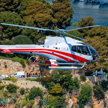 Baptême de l&#39;air hélicoptère proche Héliport de Monaco
