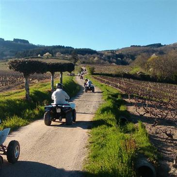 Randonnée en Quad près de Brive-la-Gaillarde
