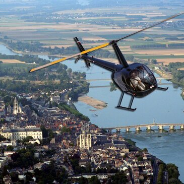Pilotage d&#39;Hélicoptère près de Tours