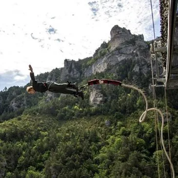 Saut à l&#39;élastique en région Rhône-Alpes