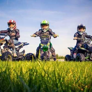 Casque Cross Enfant 4/7 ans moto quad
