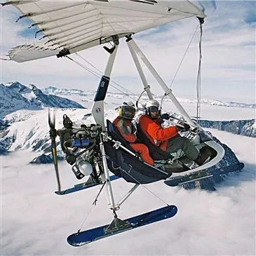 Baptême en ULM Pendulaire à l&#39;Alpe d&#39;Huez