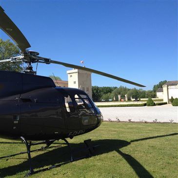 Baptême de l&#39;air hélicoptère proche Aéroport de Bordeaux-Mérignac