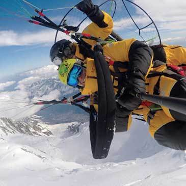 Val Thorens, Savoie (73) - Baptême de l'air paramoteur Val Thorens, Savoie (73) - Baptême de l'air paramoteur