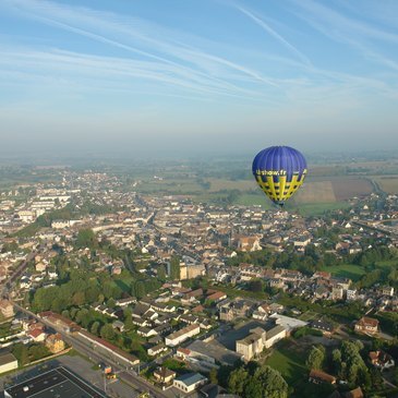 Baptême de l&#39;air montgolfière en région Normandie