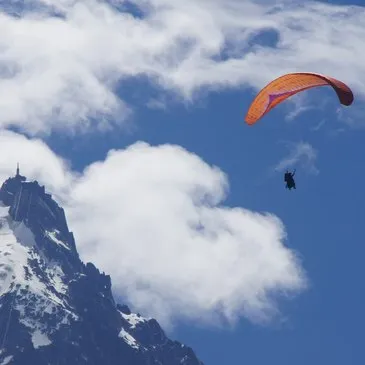 Chamonix Mont-Blanc, Haute savoie (74) - Baptême en parapente