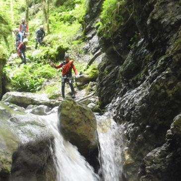Canyoning au Lac d'Annecy Canyoning au Lac d'Annecy