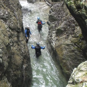 Canyoning en région Rhône-Alpes Canyoning en région Rhône-Alpes