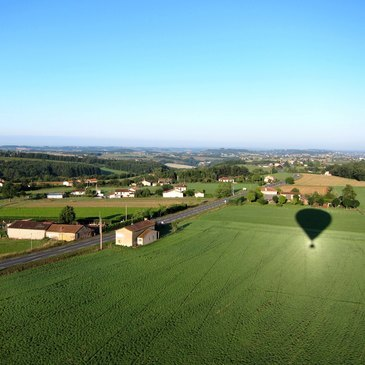Baptême de l'air montgolfière proche Albi, à 1h de Toulouse Baptême de l'air montgolfière proche Albi, à 1h de Toulouse