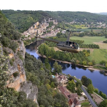 Baptême de l&#39;air hélicoptère, département Dordogne