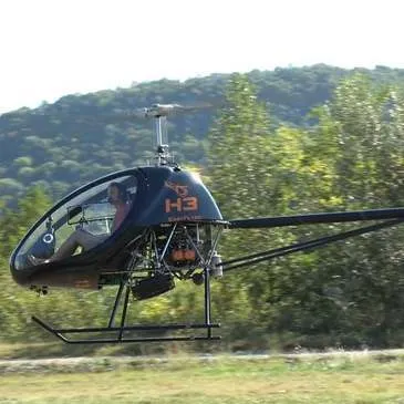 Baptême en Hélicoptère ULM près d&#39;Aix-les-Bains en région Rhône-Alpes