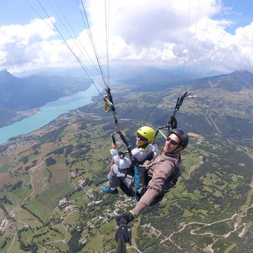 Baptême en parapente proche Savines-le-Lac Baptême en parapente proche Savines-le-Lac
