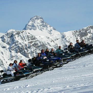 Scooter des neiges, département Hautes Alpes