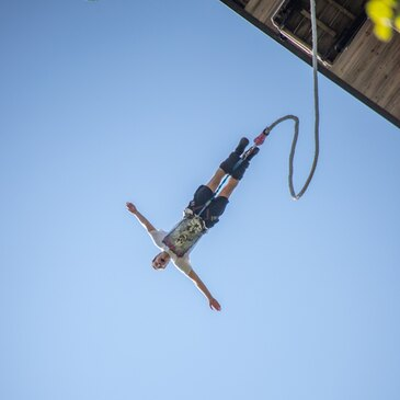 Saut à l&#39;élastique, département Seine maritime