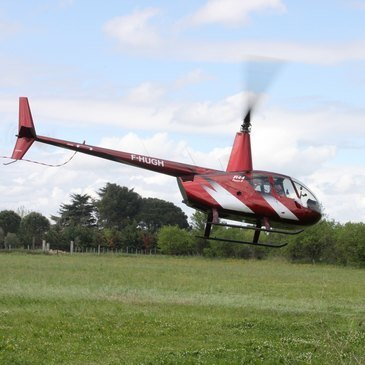 Baptême de l'air hélicoptère, département Var